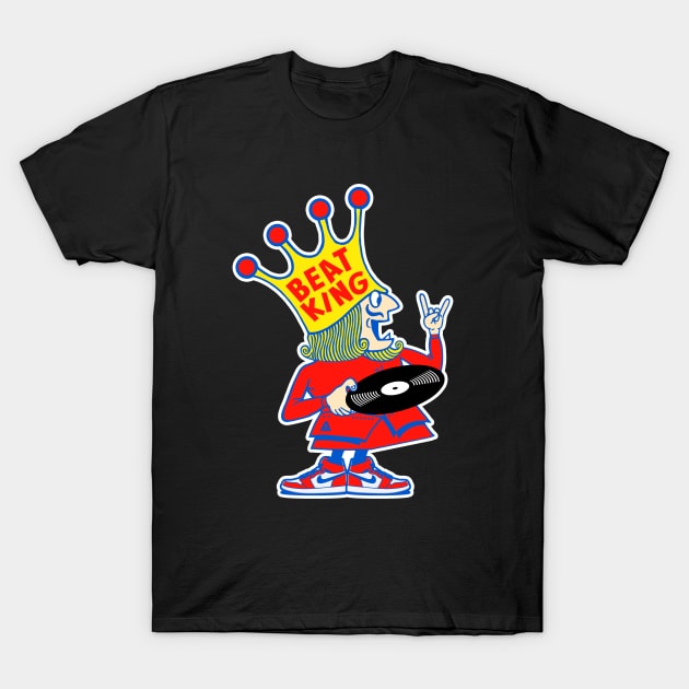 BEAT KING T-Shirt by AnalogJunkieStudio